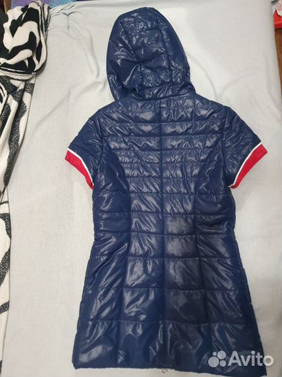 Жилетка женская утепленная длинная