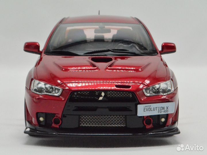 1/18, Mitsubishi Lancer EVO X Red, BM Creations