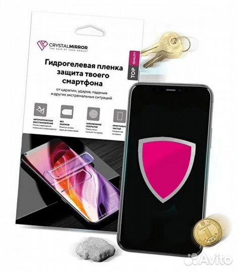 Защитная гидрогелевая матовая пленка для ZTE Nubi