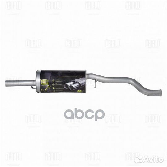 Глушитель для а/м Лада Vesta (15) осн. (d труб