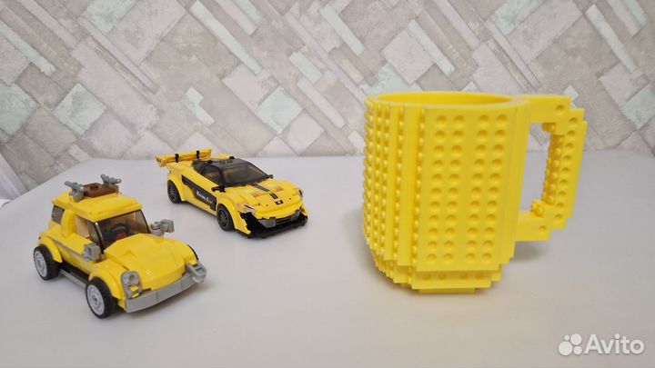 Кружка lego