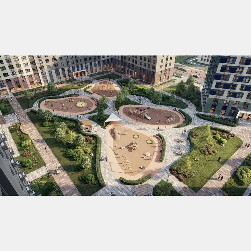 3-к. квартира, 94,2 м², 2/20 эт.