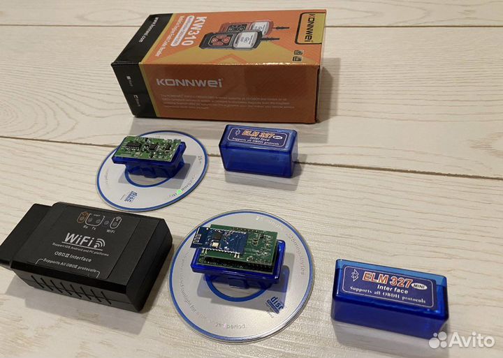 Сканер ошибок автомобиля elm327 obd2