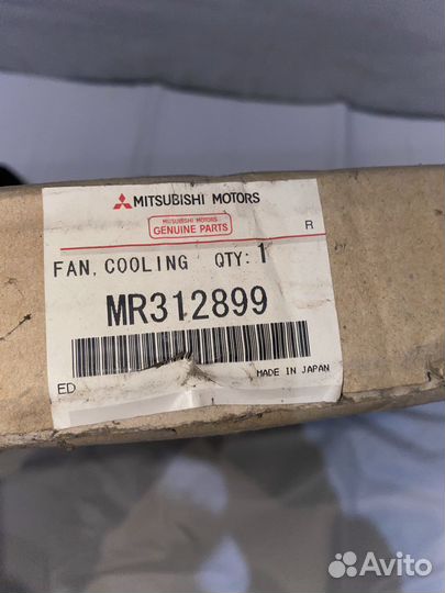 Mitsubishi Lancer 10 07- Вентилятор радиатора 277