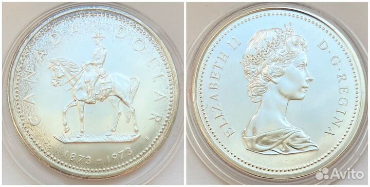 Серебряные монеты Канада