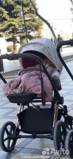 Коляска Ferrari cybex priam lux 3 rose gold
