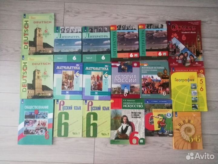 Продам учебники для 6 класса