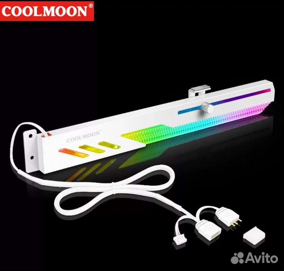 Держатель для видеокарты aRGB coolmoon кронштейн