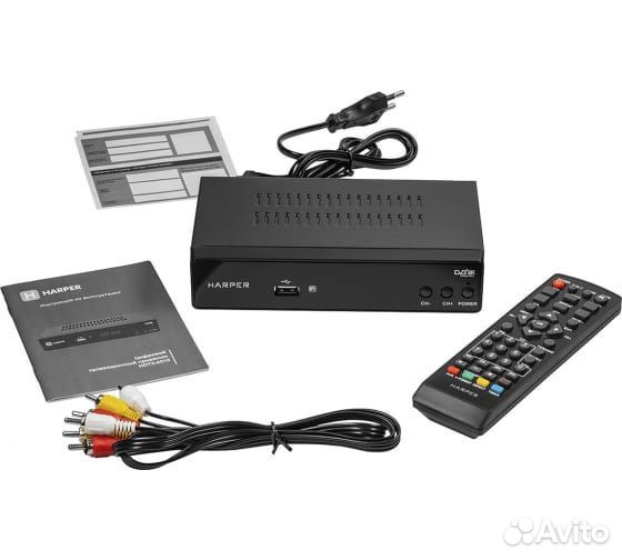Цифровой телевизионный DVB-T2 приемник harper