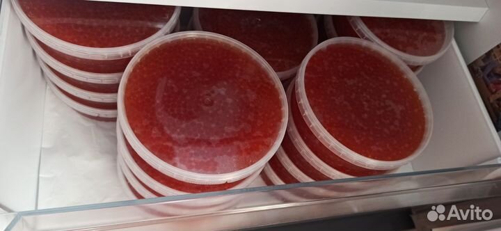 Икра красная зернистая Кеты