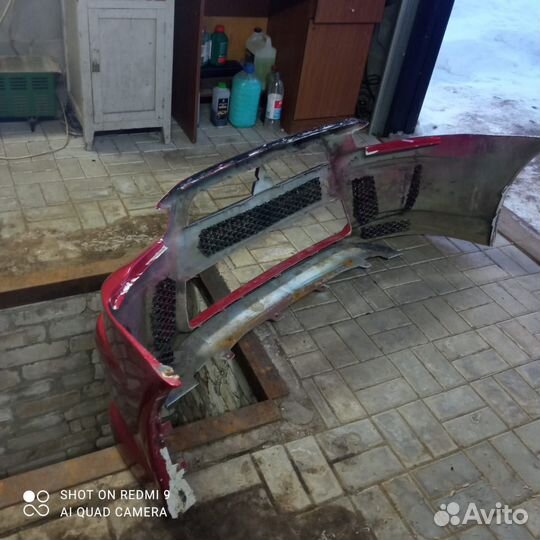 Бампер передний mitsubishi lancer 10