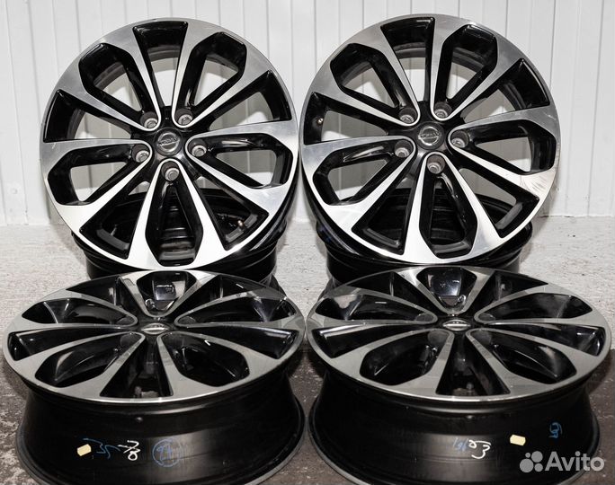 Диски литые R18 Nissan Qashqai J11 оригинал