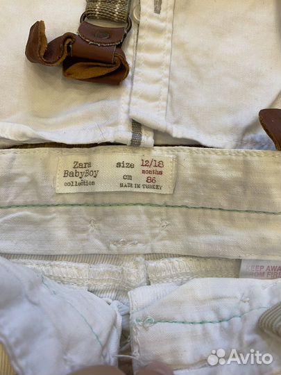 Шорты и рубашка на малыша 12/18 месяцев