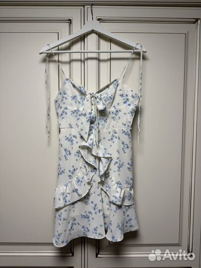 Сарафан платье с воланами новое