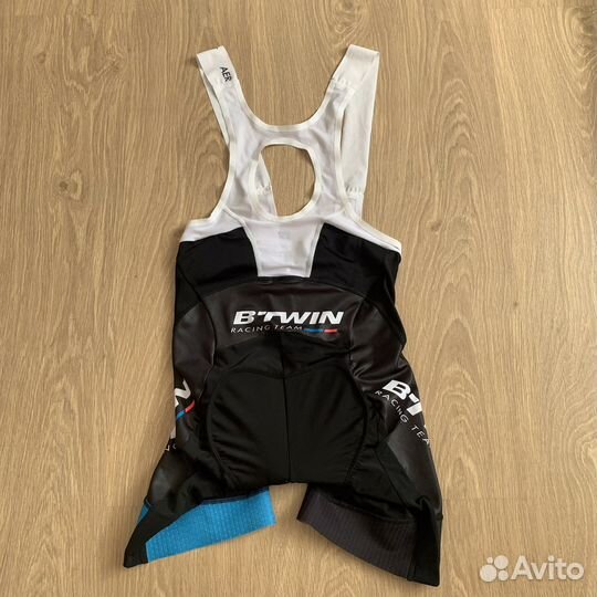 Btwin шорты велосипедные aerofit bib shorts