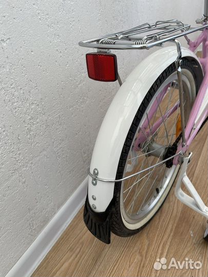 Велосипед Novatrack 20 girlish line розовый