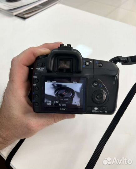 Фотоаппарат sony alpha 200