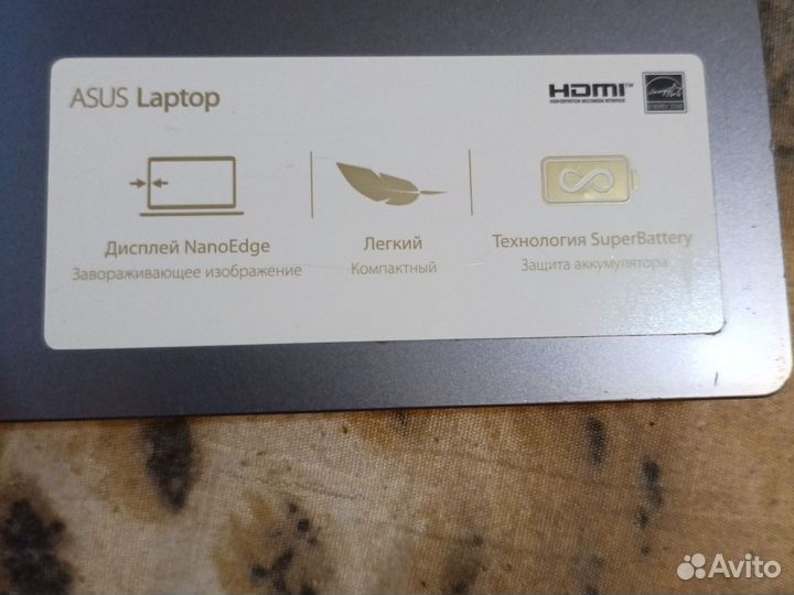 Игровой ноутбук asus