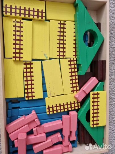 Деревянные конструкторы и игры