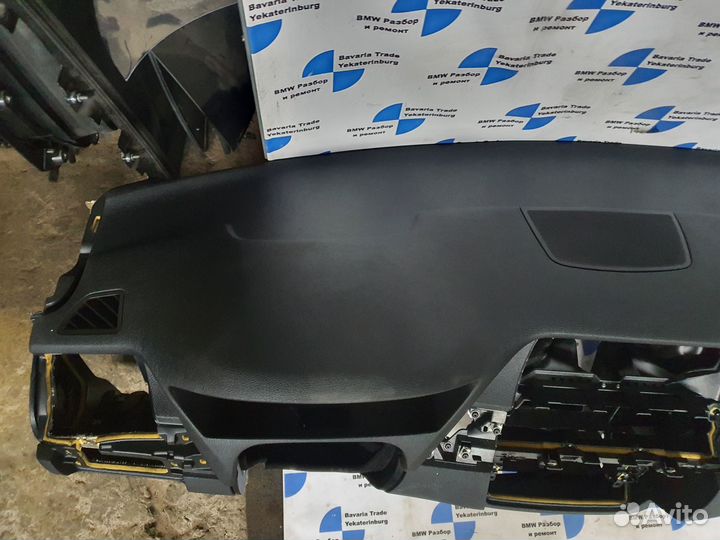 Облицовка панели приборов торпедо bmw x5 e70