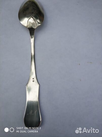 Серебряная ложка столовая
