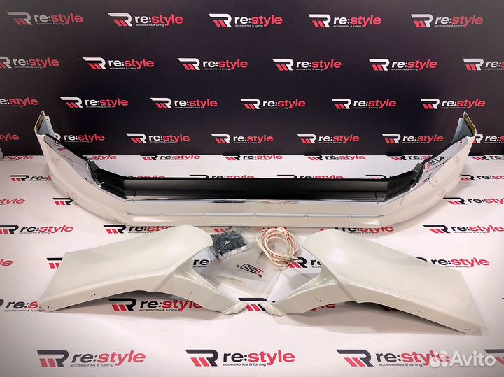 Губа передняя Prado 150 с18г Lounge