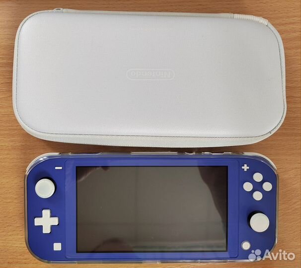 Nintendo switch lite синий