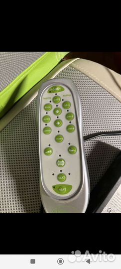 Массажем накидка на кресло