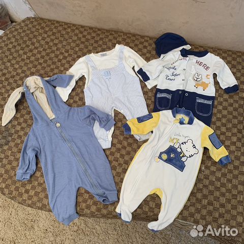 Детские вещи для мальчика пакетом