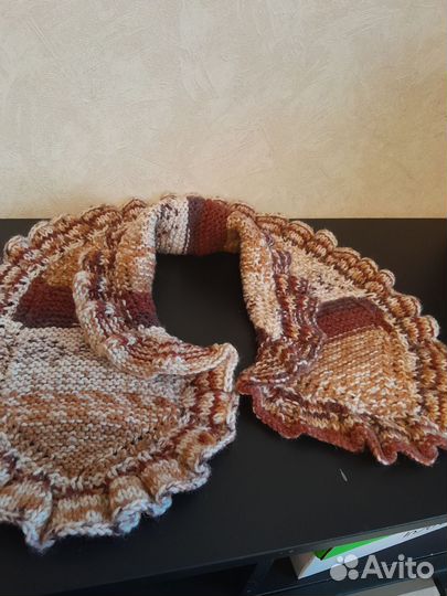Воротник-машишка-шарф ручная работа