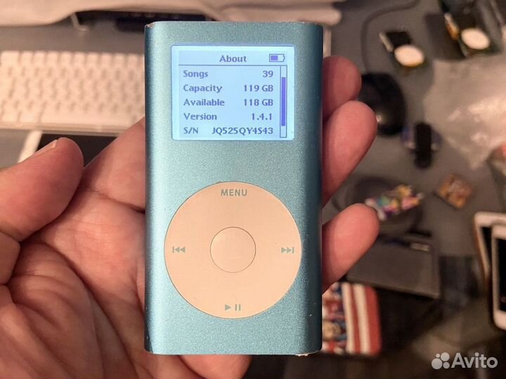 Плеер iPod mini 2gen (128gb) compact flash