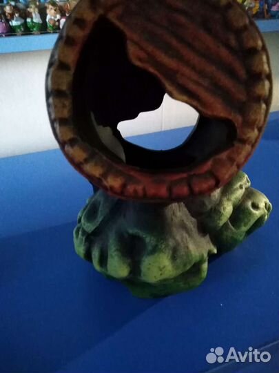 В аквариум бочка