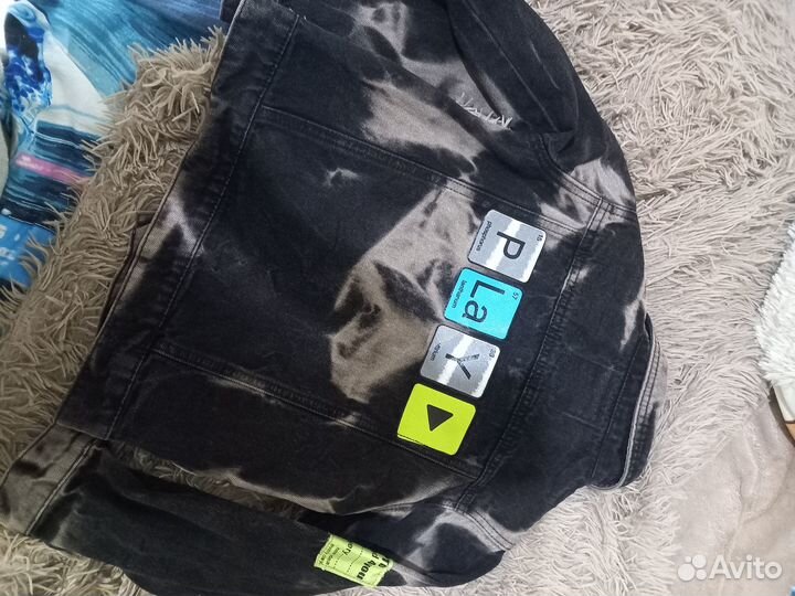 Джинсовая ветровка