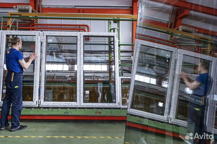 Окна с завода без установки