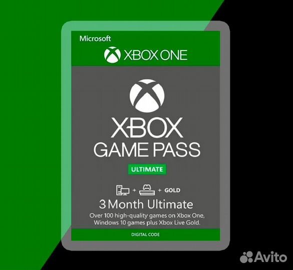 Xbox Game Pass Ultimate / Gold 1/3/9/12м подписка