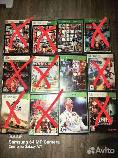 Диски на xbox 360