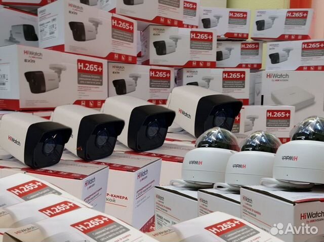Комплект из 11 IP камер видеонаблюдения HiWatch купить в Ульяновске ...