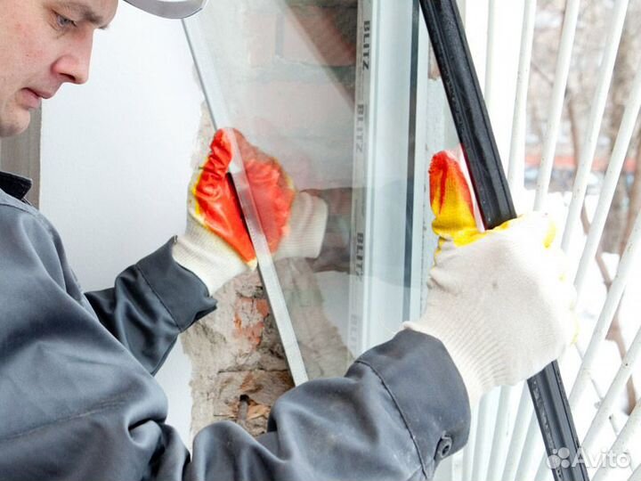 Замена стеклопакета