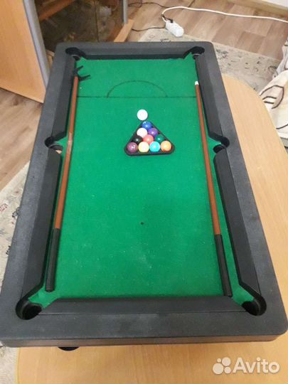 Настольная игра бильярд б/У