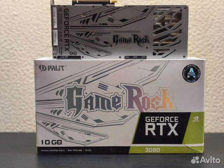 Видеокарта RTX 3080 Palit GameRock OC