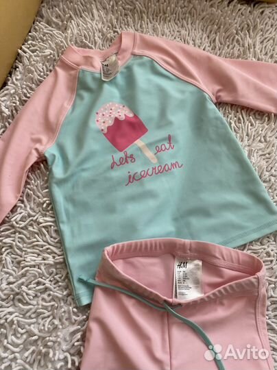 Купальник для девочки hm 98