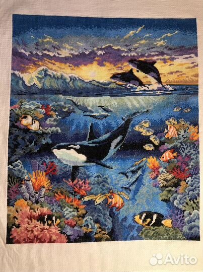 Вышивка крестом готовые работы