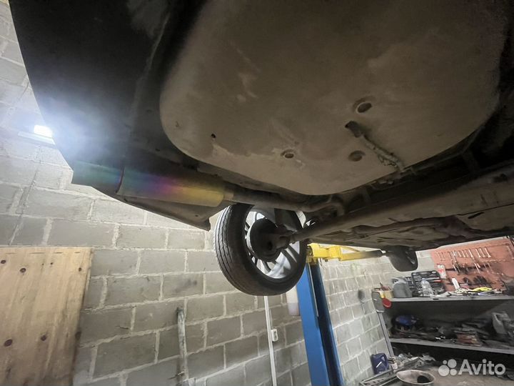 Банка выхлопа hks на приору