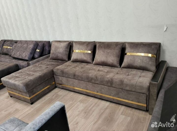 Угловой диван раскладной на заказ
