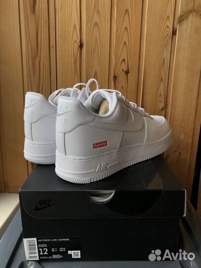 Nike air force 1 x Supreme white Оригинал