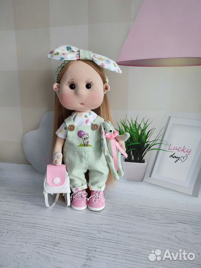 Текстильная кукла, игровая