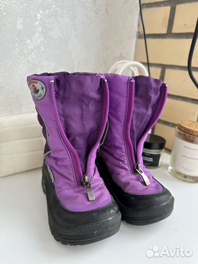 Зимние сапожки для девочки 24