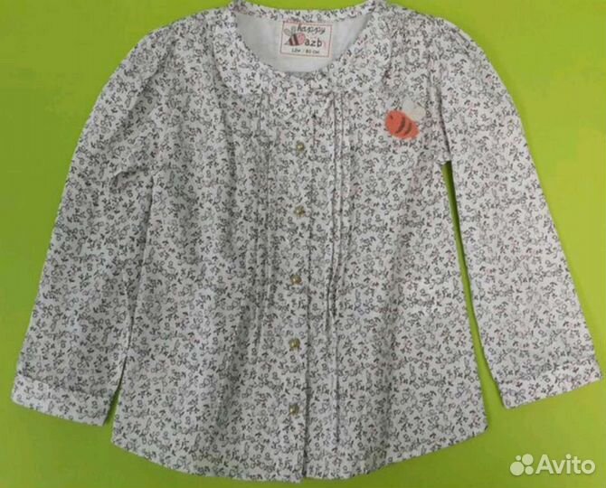 Блузка для девочки, размер 86 (1,5г)
