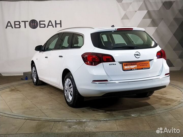 Opel Astra 1.6 МТ, 2013, 89 103 км