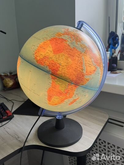 Глобус с подсветкой